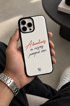 “Αλκοολικές οι νύχτες μακριά σου” Phone case
