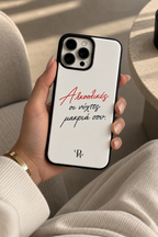“Αλκοολικές οι νύχτες μακριά σου” Phone case