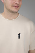 T-Shirt “Δεν ταιριάζετε σου λέω” Beige