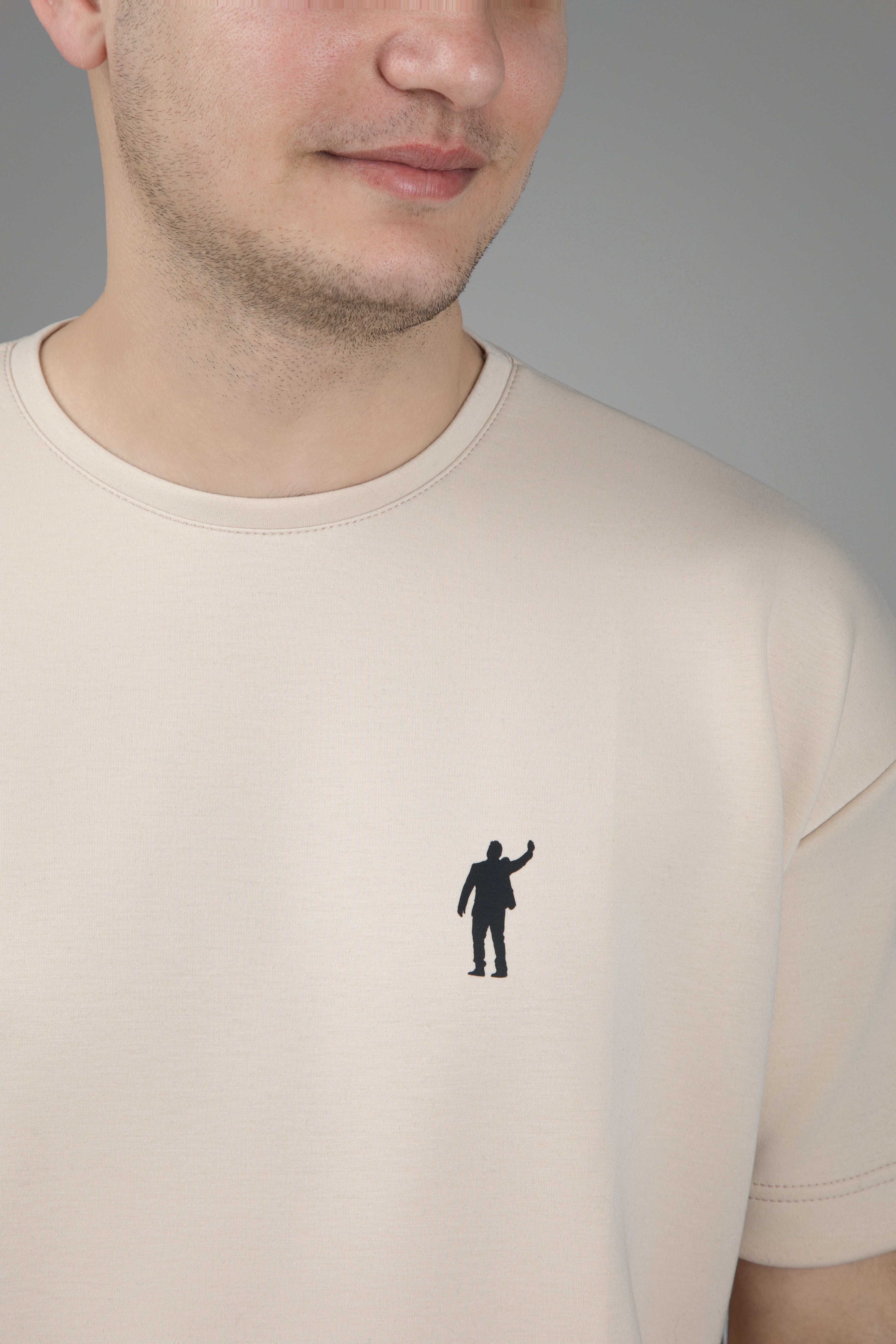T-Shirt “Δεν ταιριάζετε σου λέω” Beige