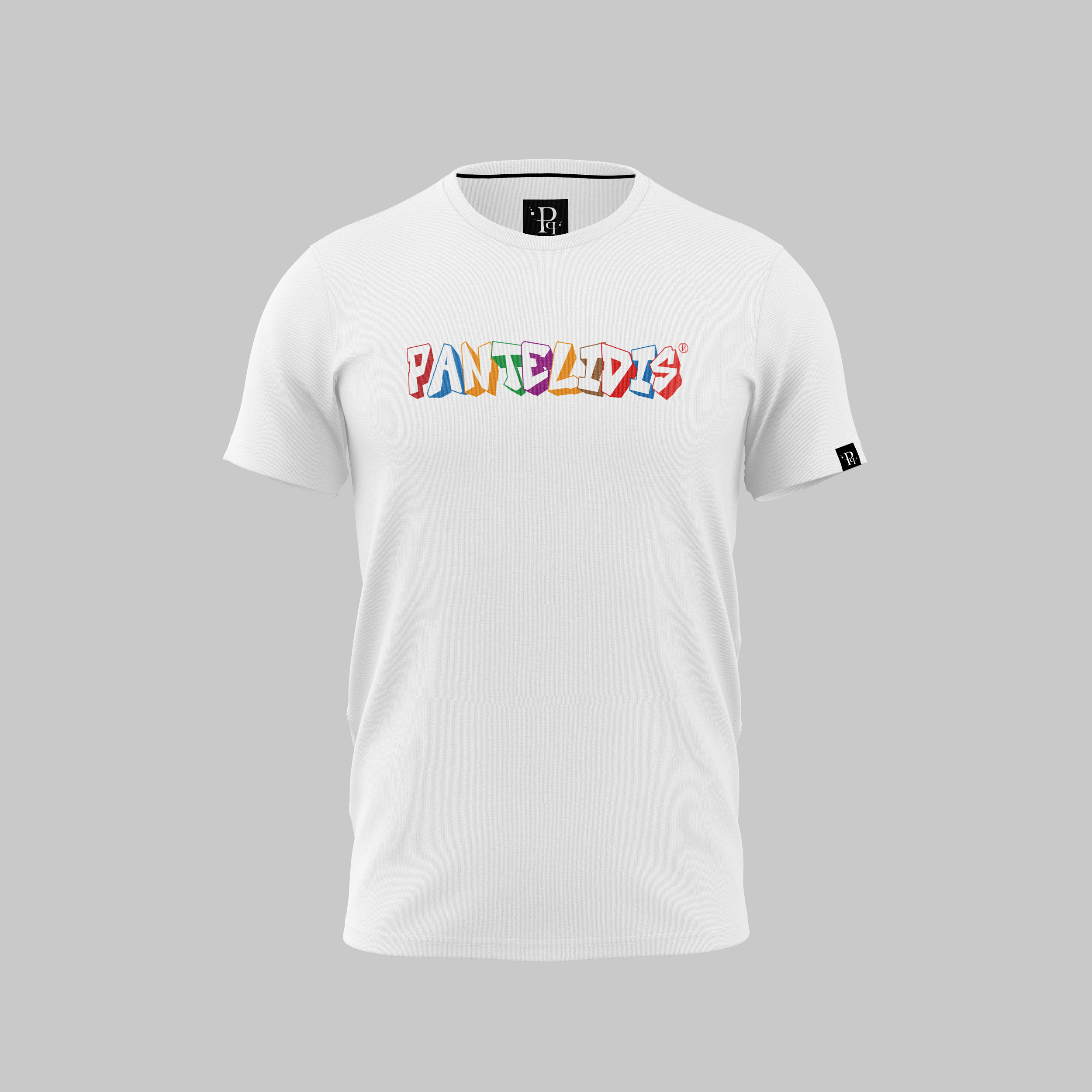 Unisex T-Shirt Logo "PANTELIDIS" - White
