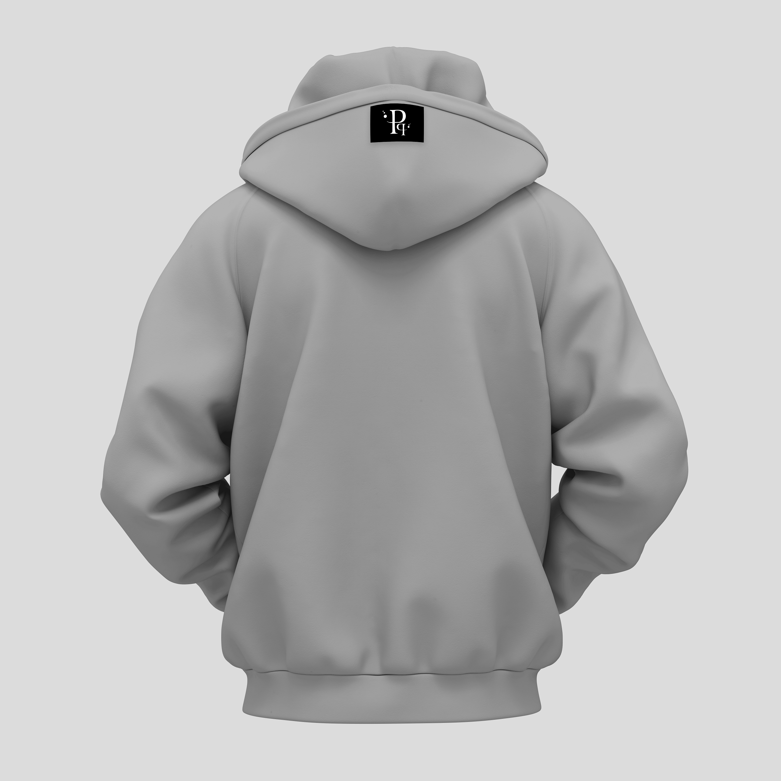 Unisex Hoodie Pq - Grey